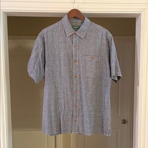 Orvis Blue Checkered Men's Shirt